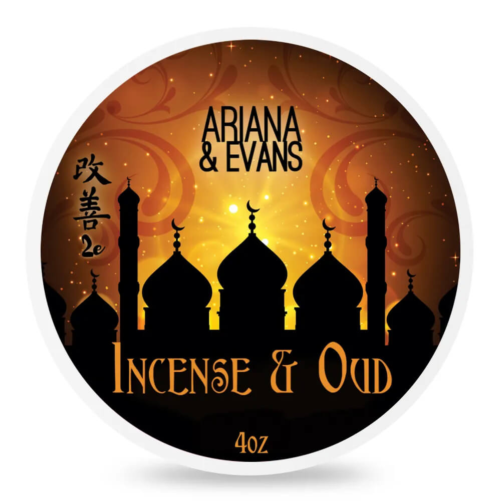 Ariana & Evans Incense & Oud Shaving Soap