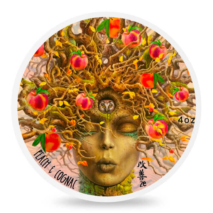 Ariana & Evans Peach & Cognac Shaving Soap