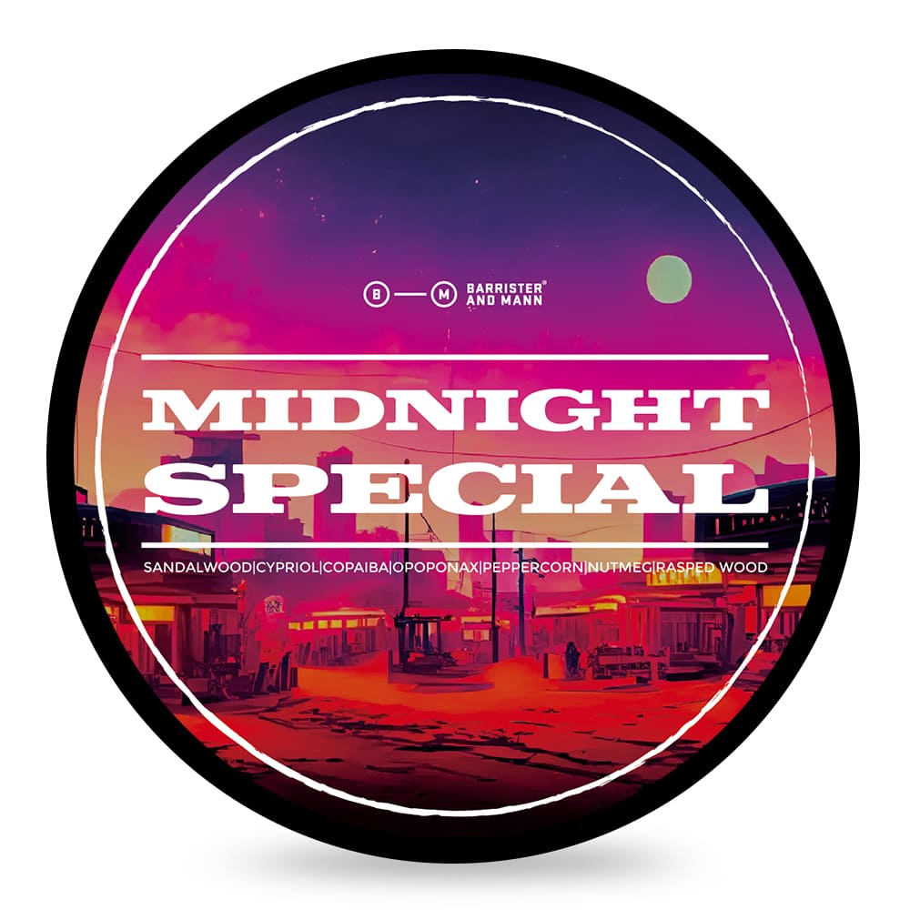 Barrister and Mann Midnight Special Shaving Soap