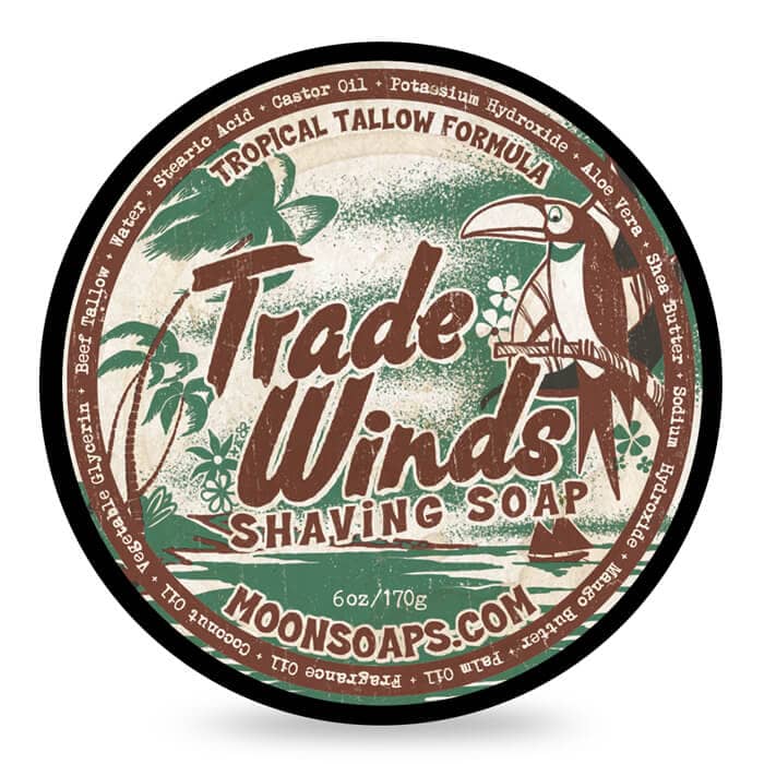 Moon Soaps Trade Winds Shaving Soap