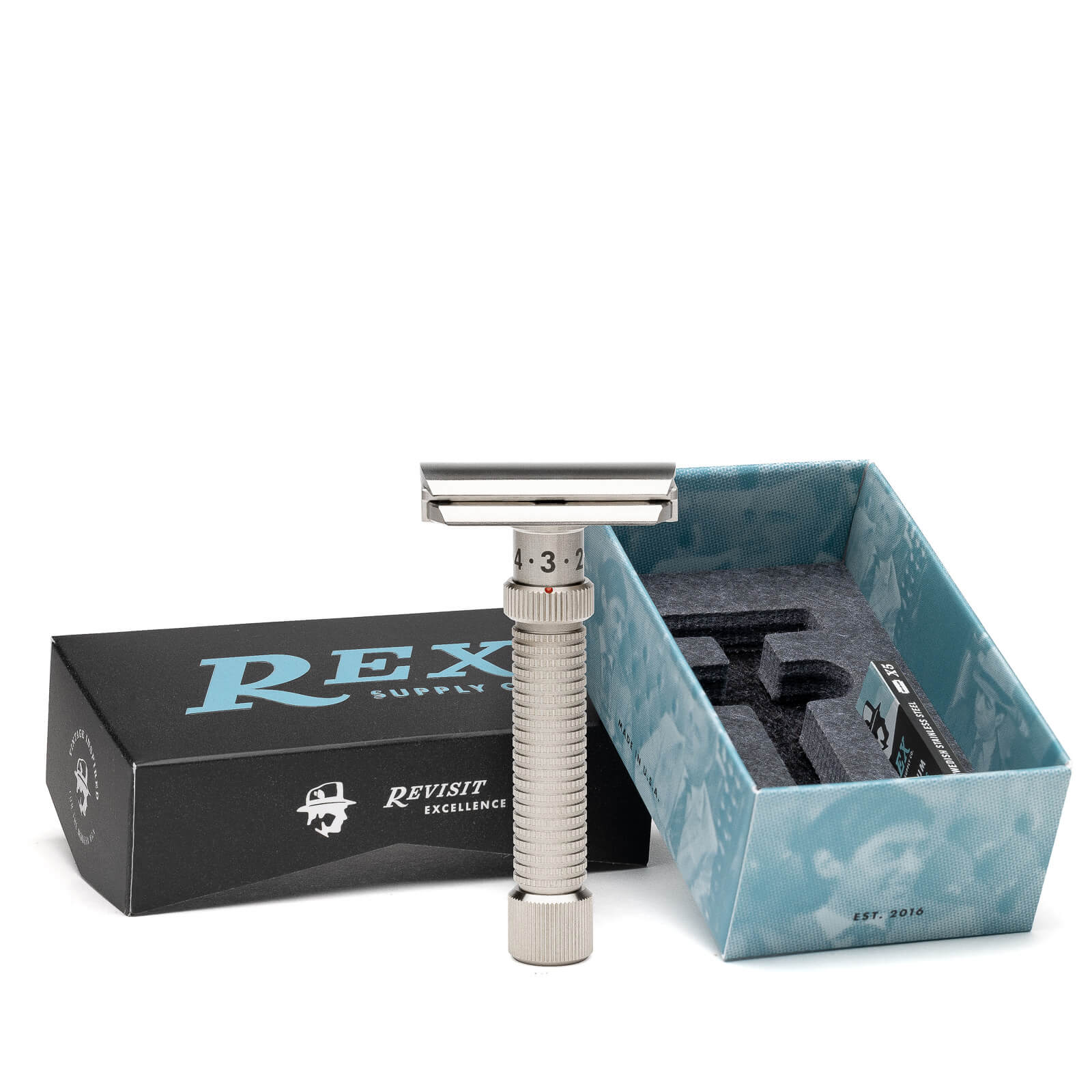 Rex Ambassador Adjustable Safety Razor