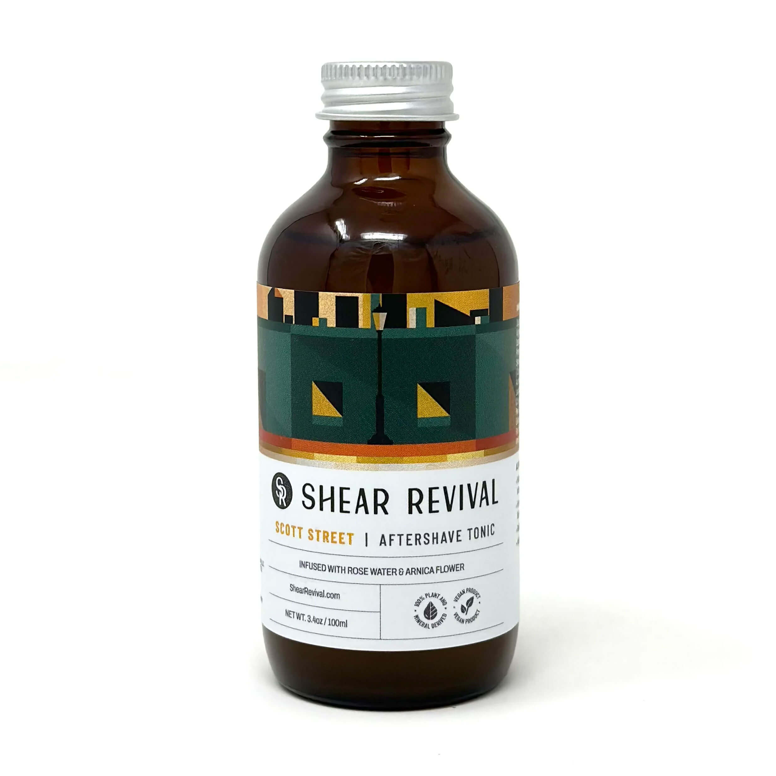 Shear Revival Orange & Oakmoss Aftershave Splash