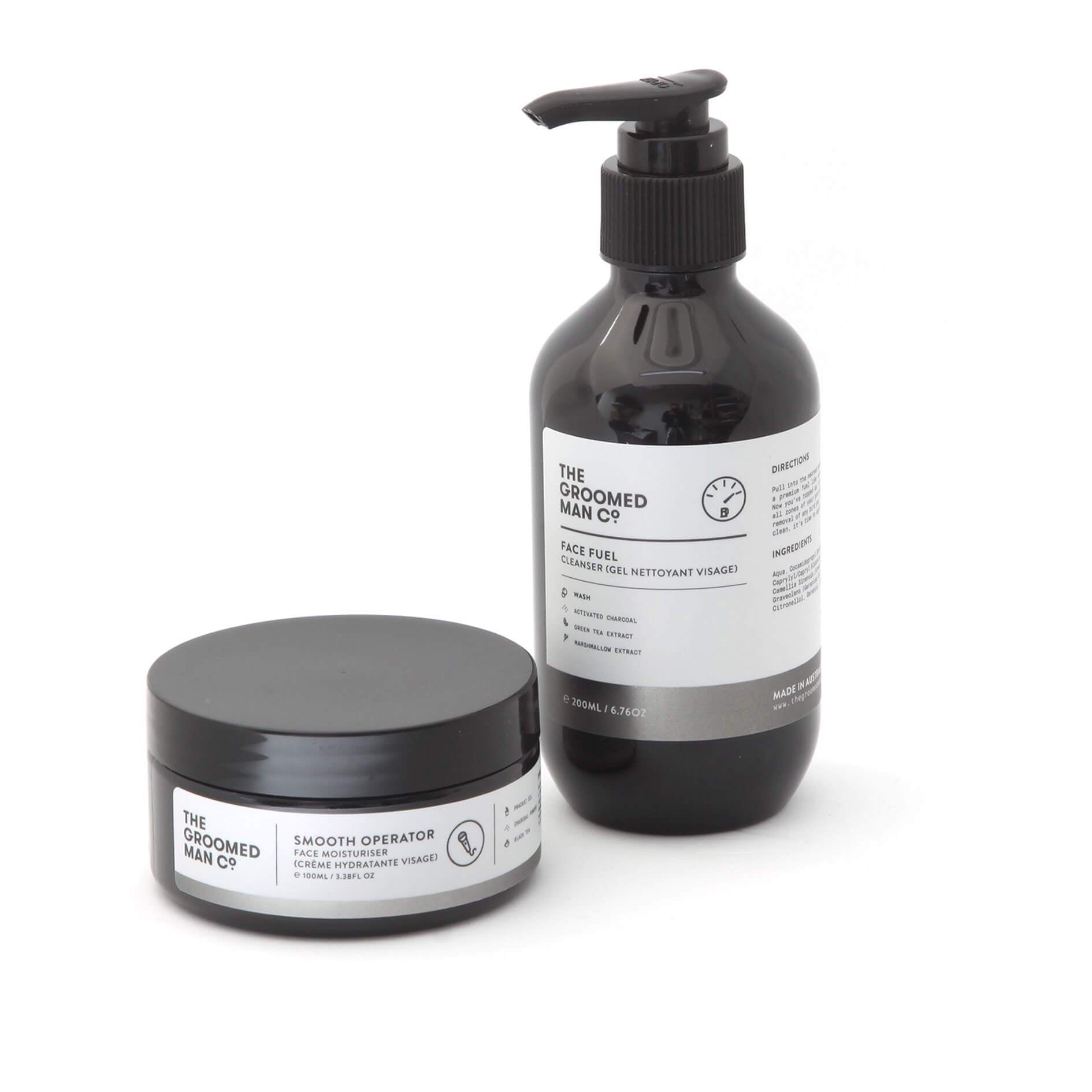 The Groomed Man Co Fast Face Skin Care Kit