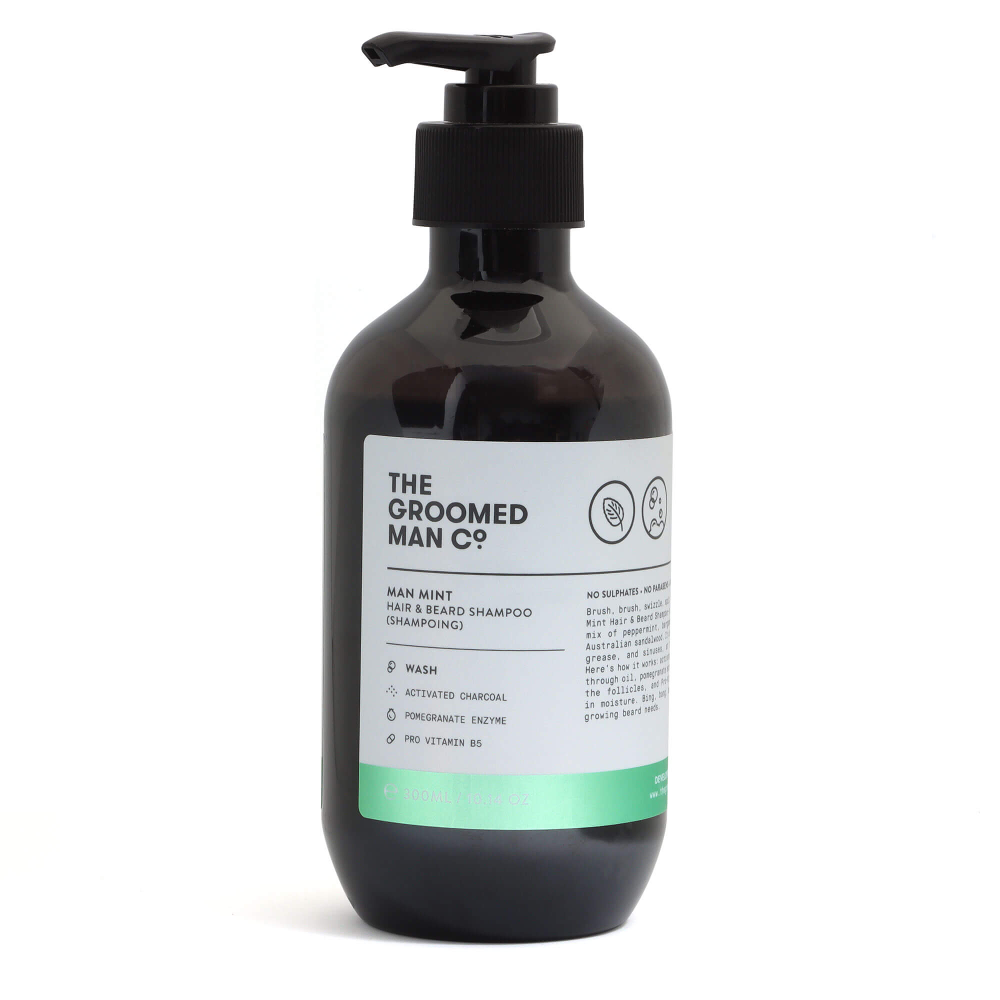 The Groomed Man Co Man Mint Shampoo