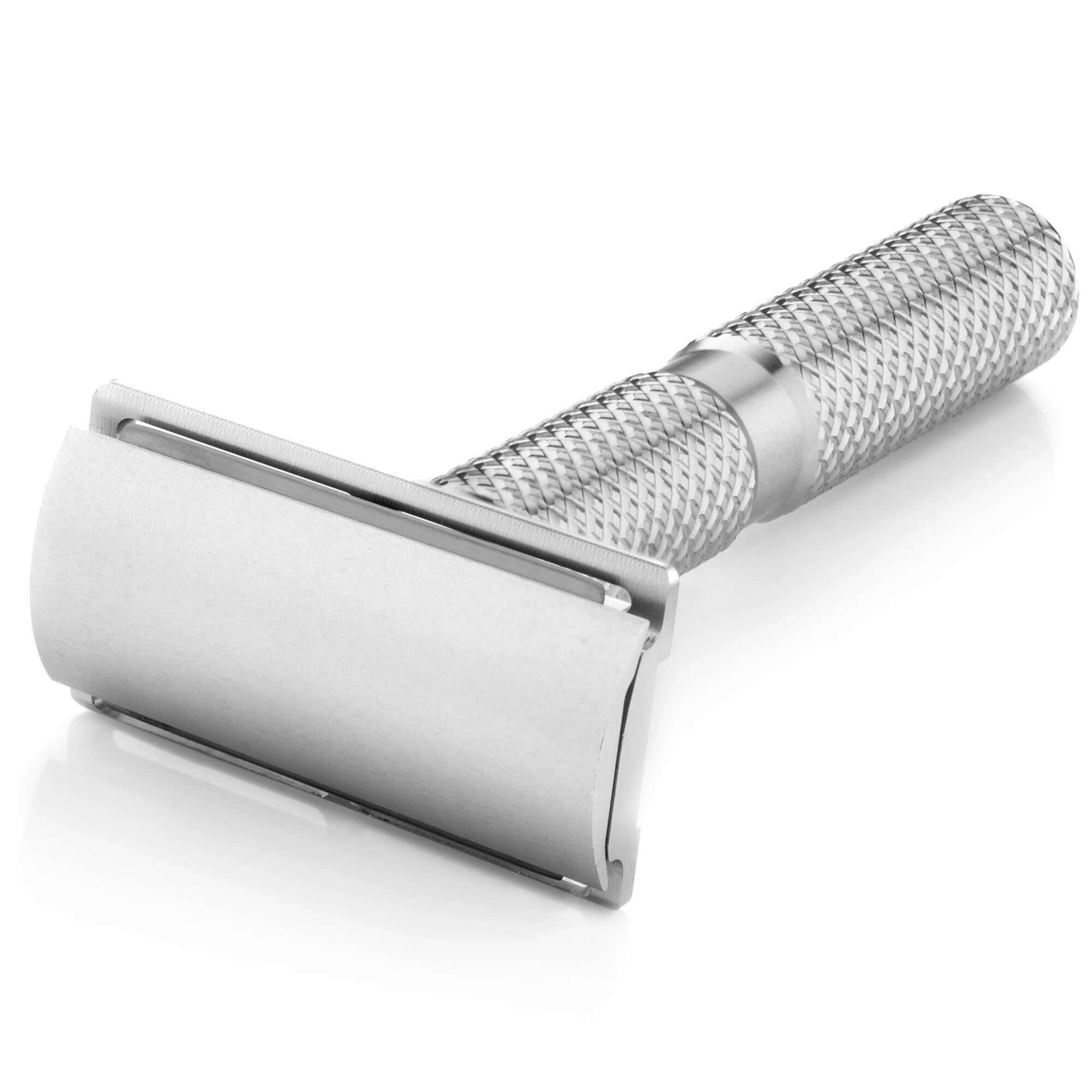 Timeless Aluminium Slant Razor Set
