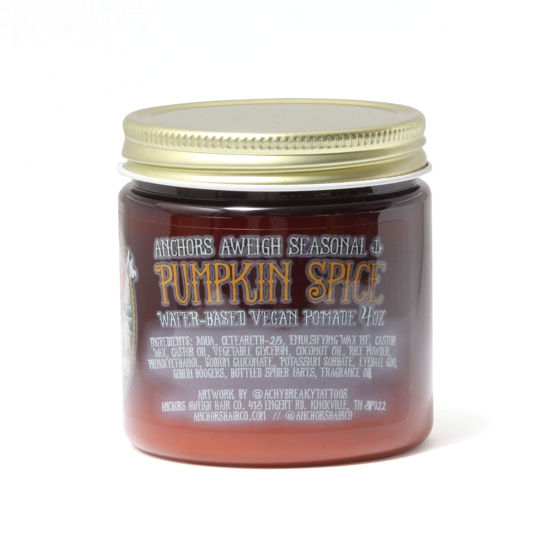 Anchors Pumpkin Spice Water Based Pomade