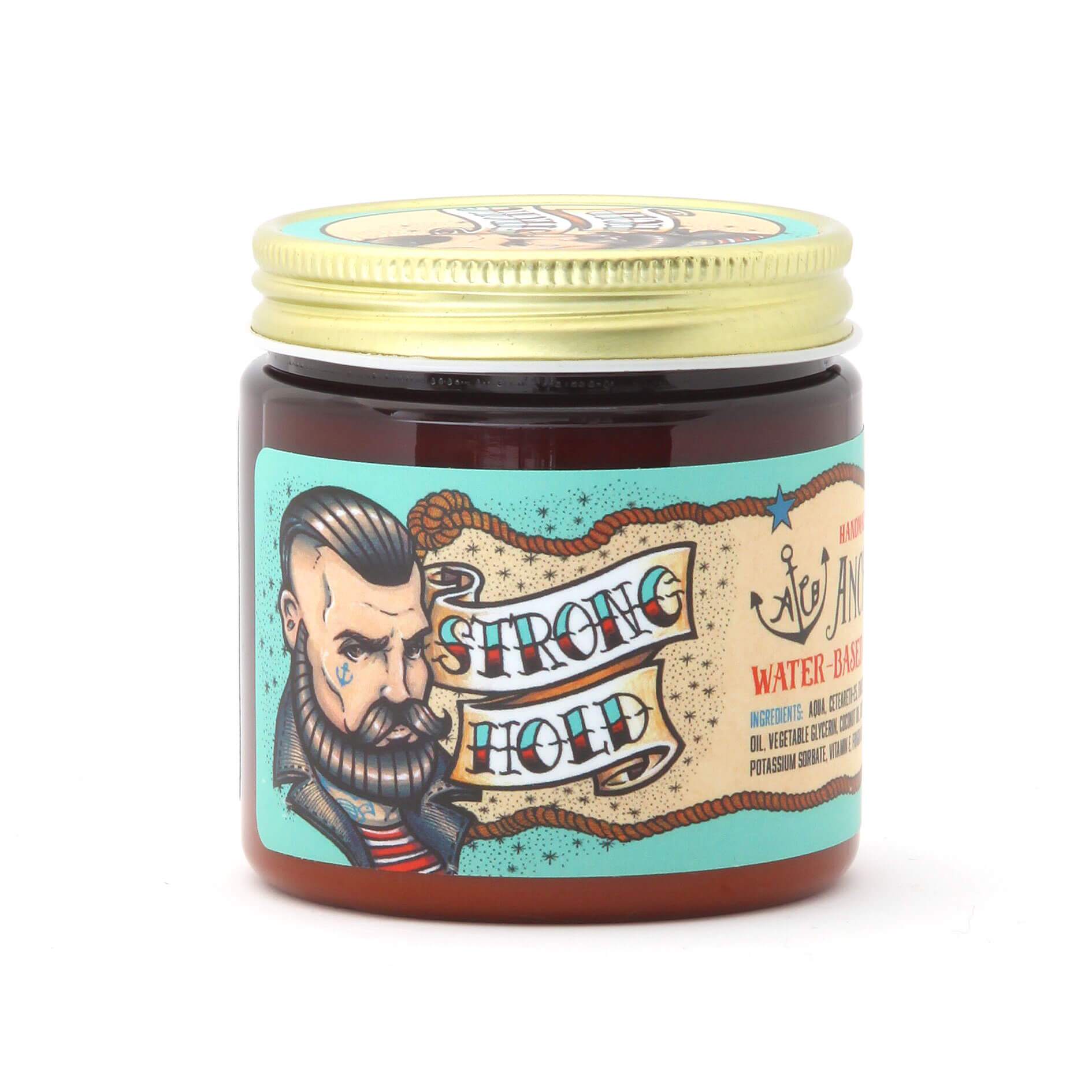 Anchors Strong Hold Water Based Pomade