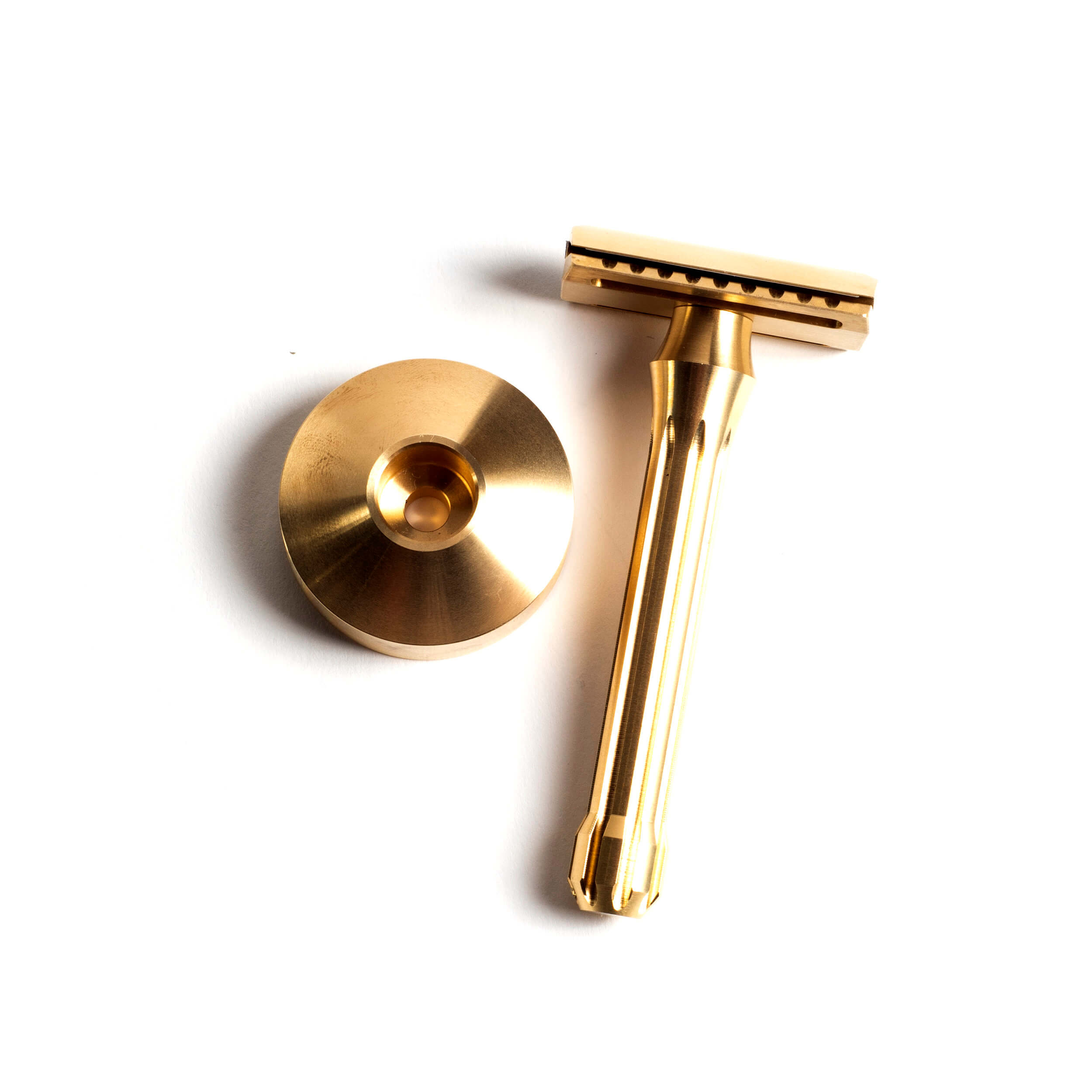 Blackland Blackbird Brass Inkwell Stand (Machined)