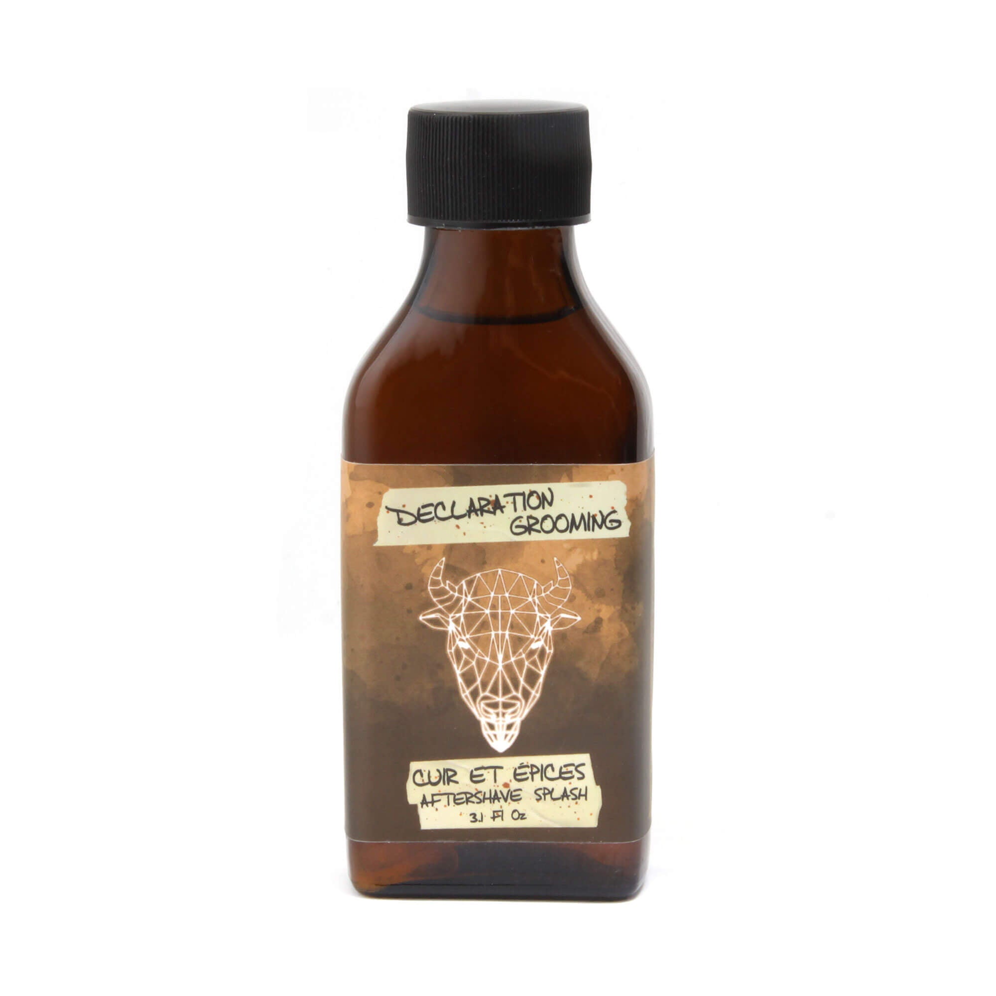 Declaration Grooming Cuir Et Epices Aftershave Splash