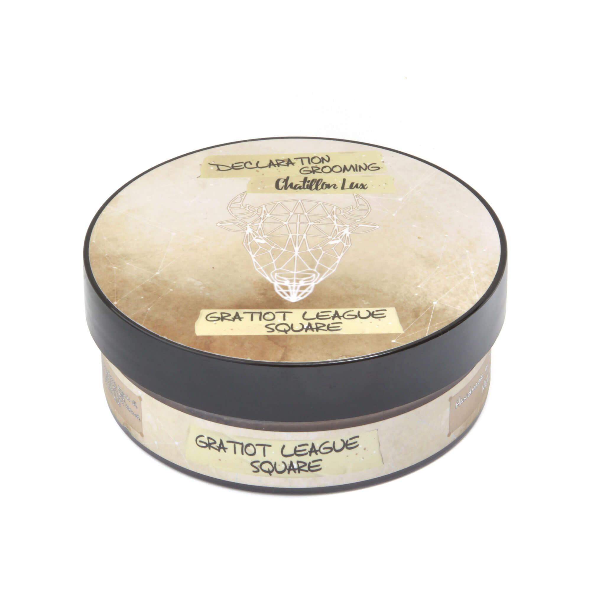 Declaration Grooming Gratiot League Square Shaving Soap