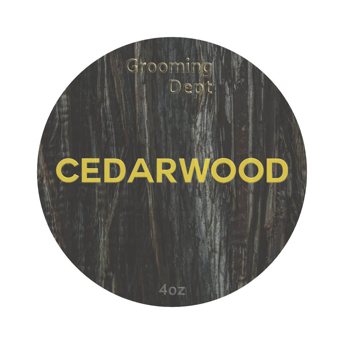 Grooming Dept Cedarwood Shaving Soap