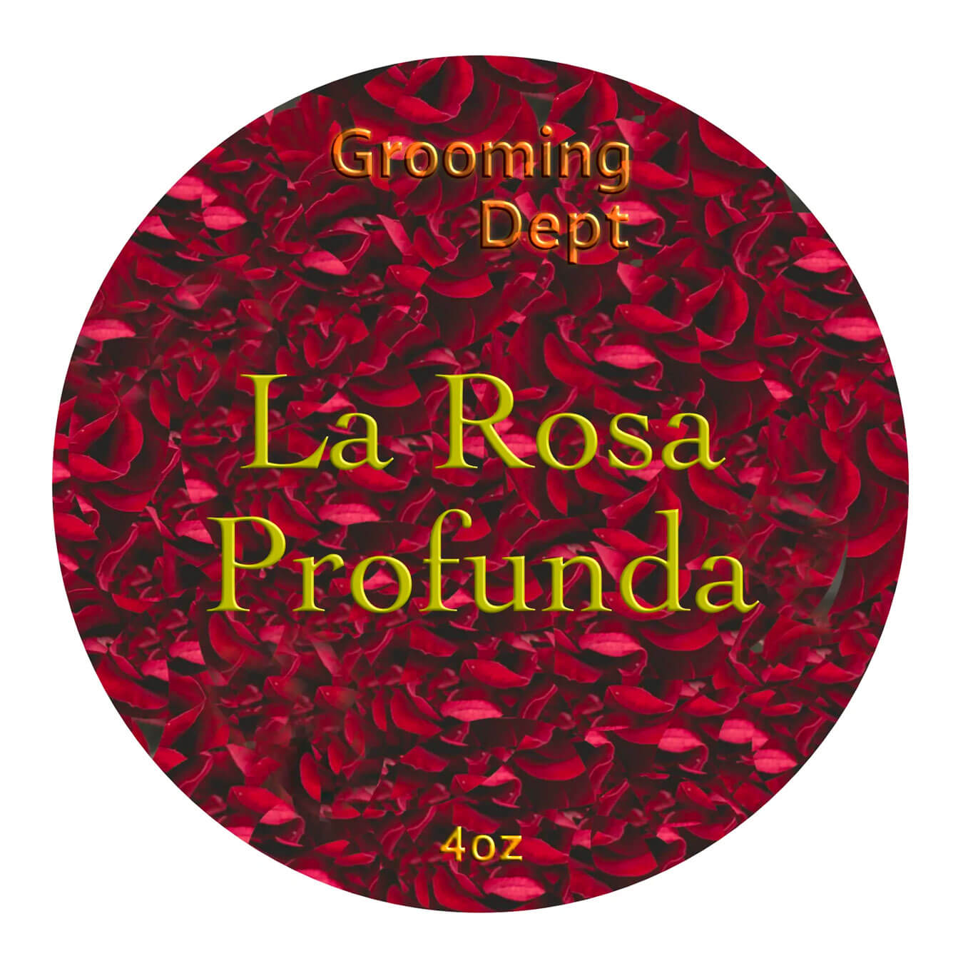 Grooming Dept La Rosa Profunda Shaving Soap