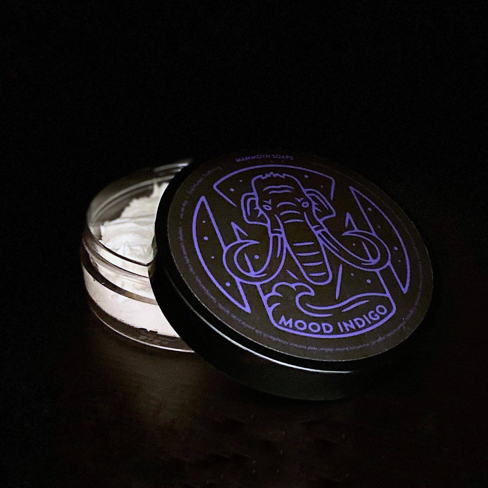 Mammoth Mood Indigo Shaving Soap
