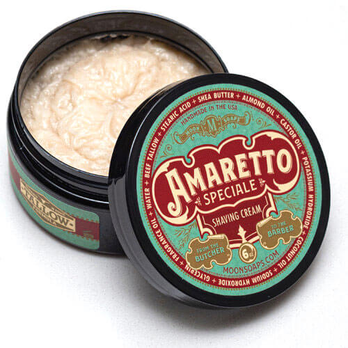 Moon Soaps Amaretto Shaving Soap