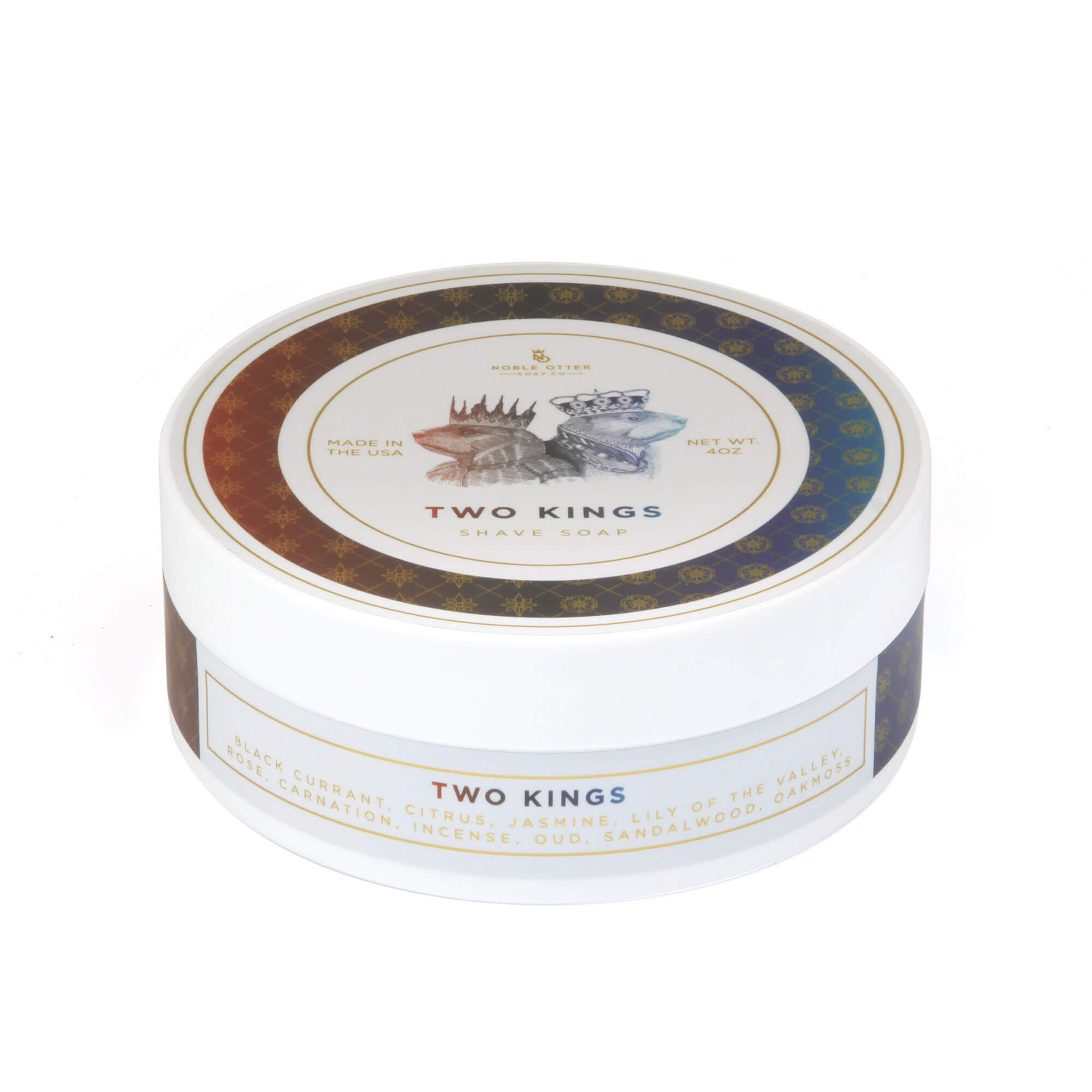 Noble Otter Two Kings Shaving Soap