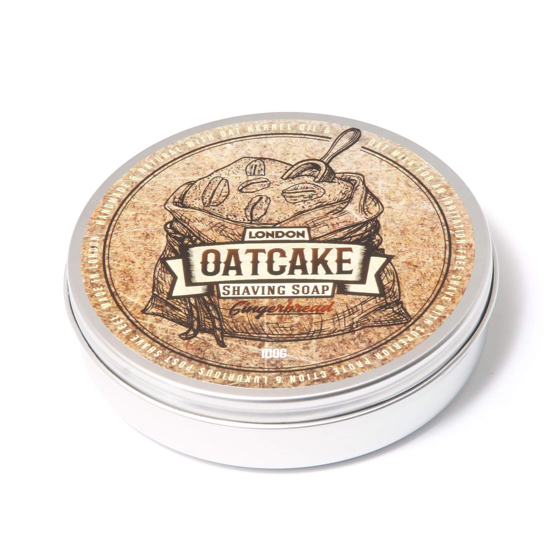Oatcake Gingerbread Shaving Soap