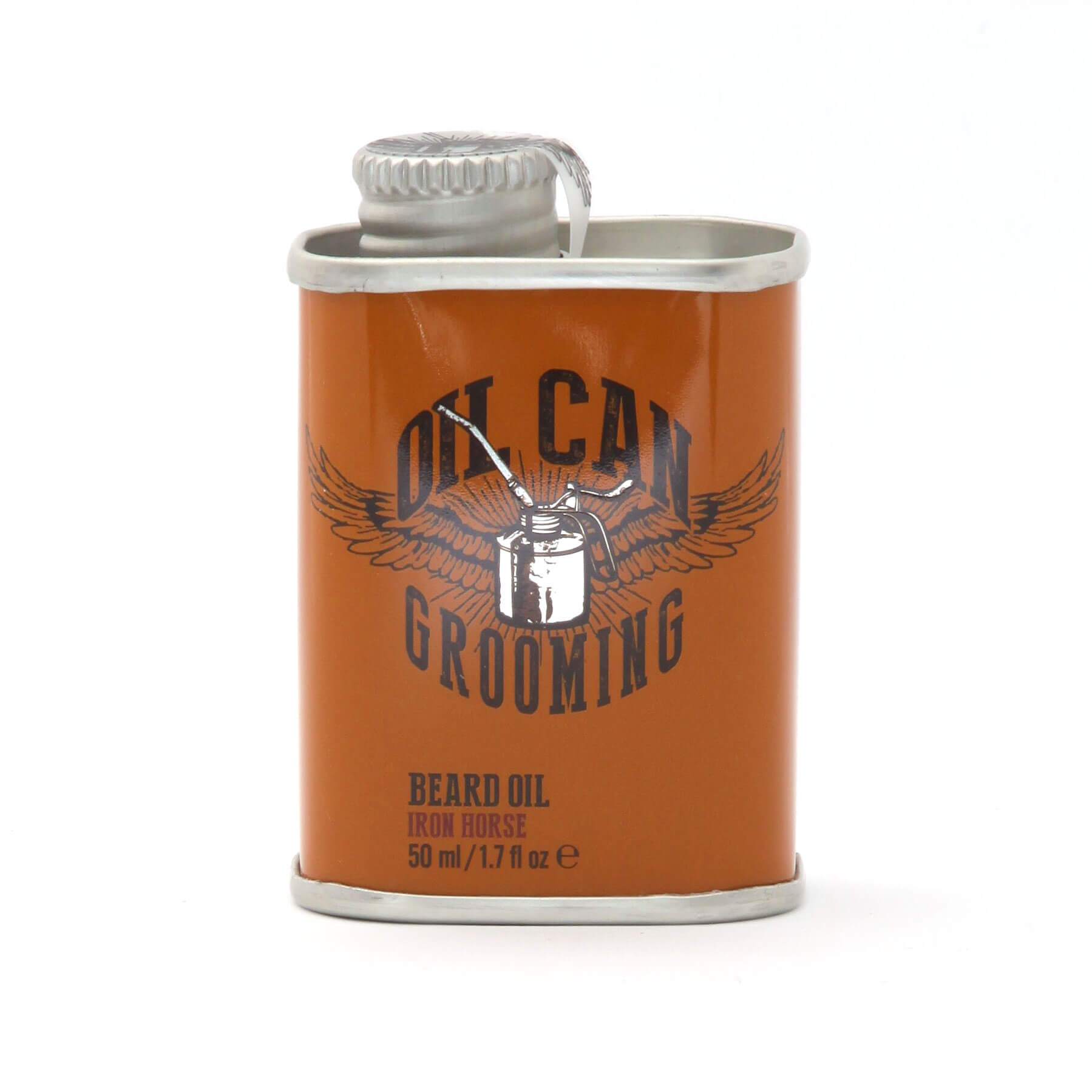 Oil Can Grooming Iron Horse Beard Oil