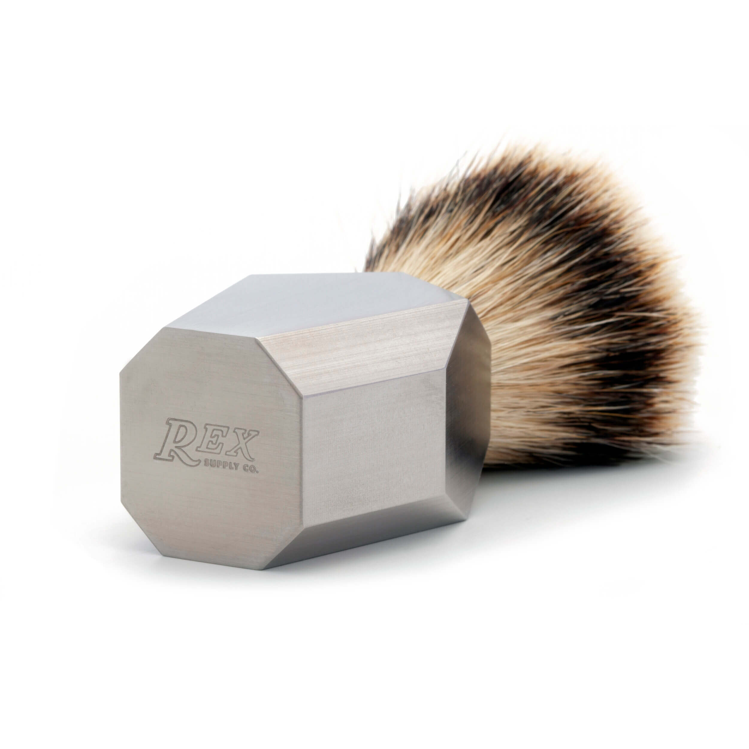 Rex Deco Stainless Steel Shaving Brush