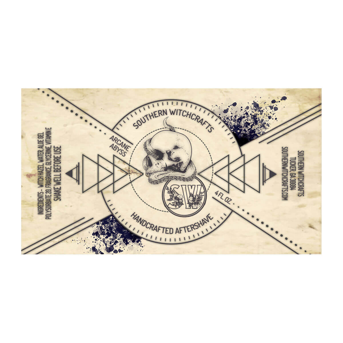 Southern Witchcrafts Arcane Abyss Aftershave Splash