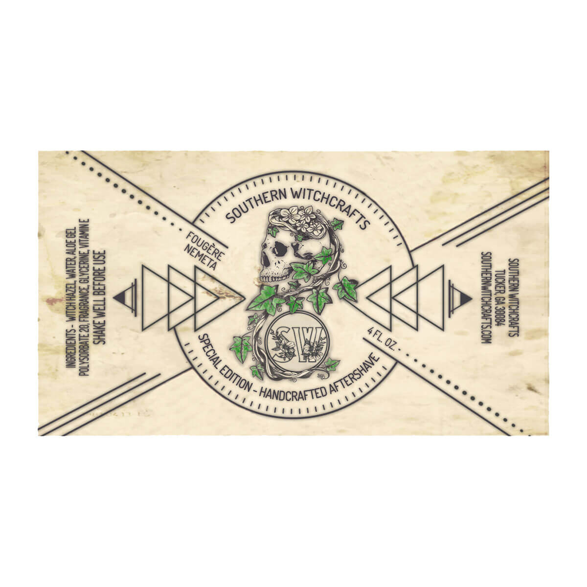 Southern Witchcrafts Fougere Nemeta Aftershave Splash