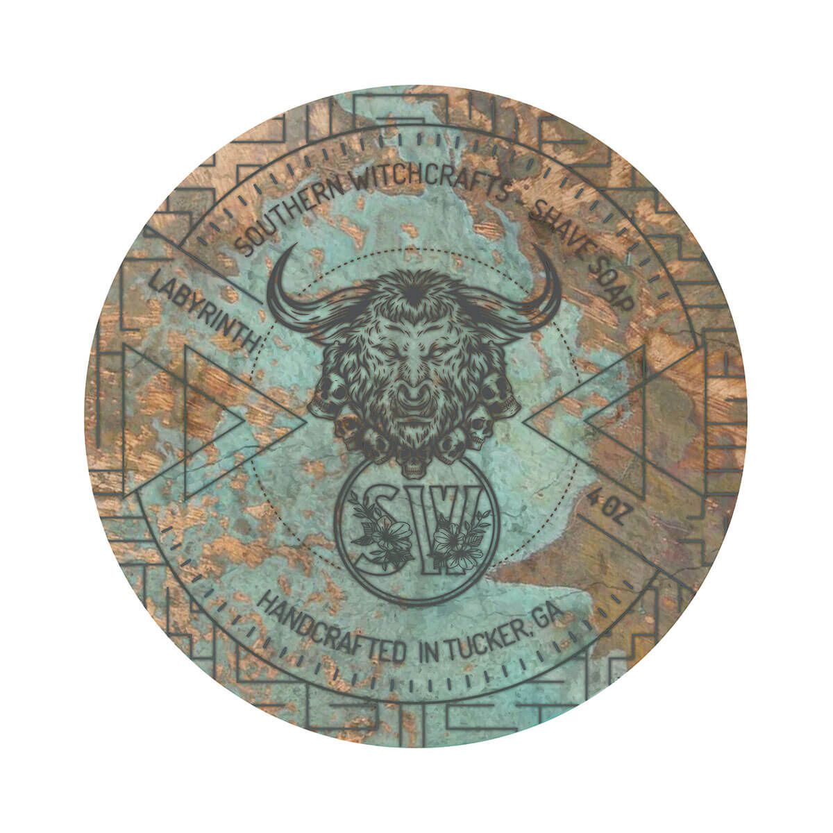 Southern Witchcrafts Labyrinth Shaving Soap