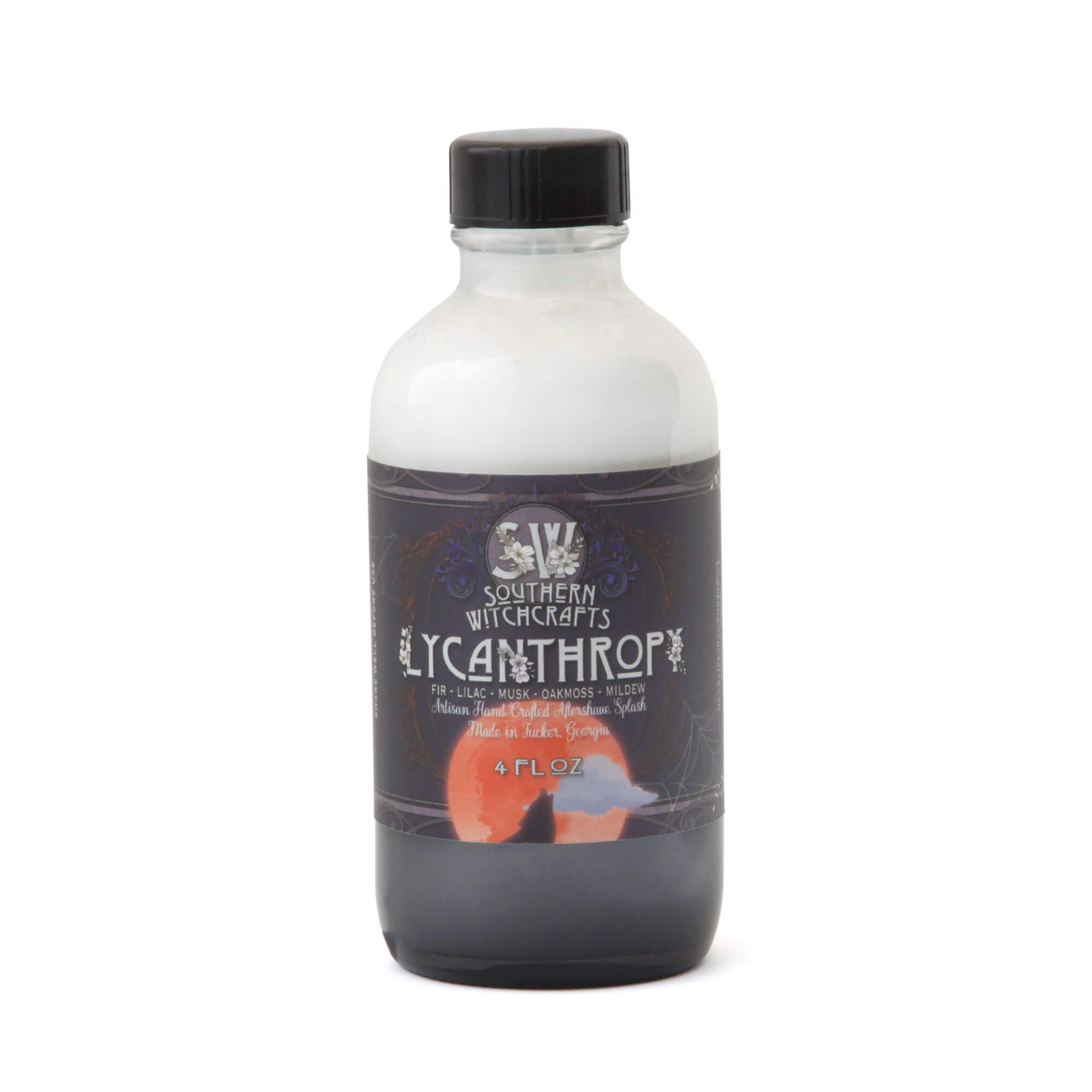 Southern Witchcrafts Lycanthropy Aftershave Splash