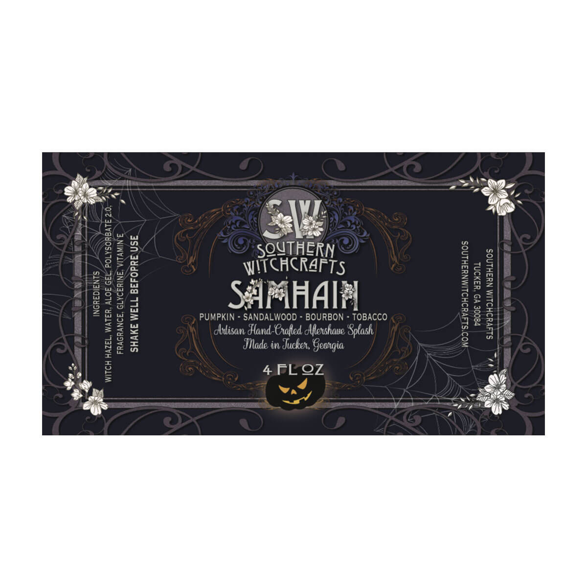 Southern Witchcrafts Samhain Aftershave Splash