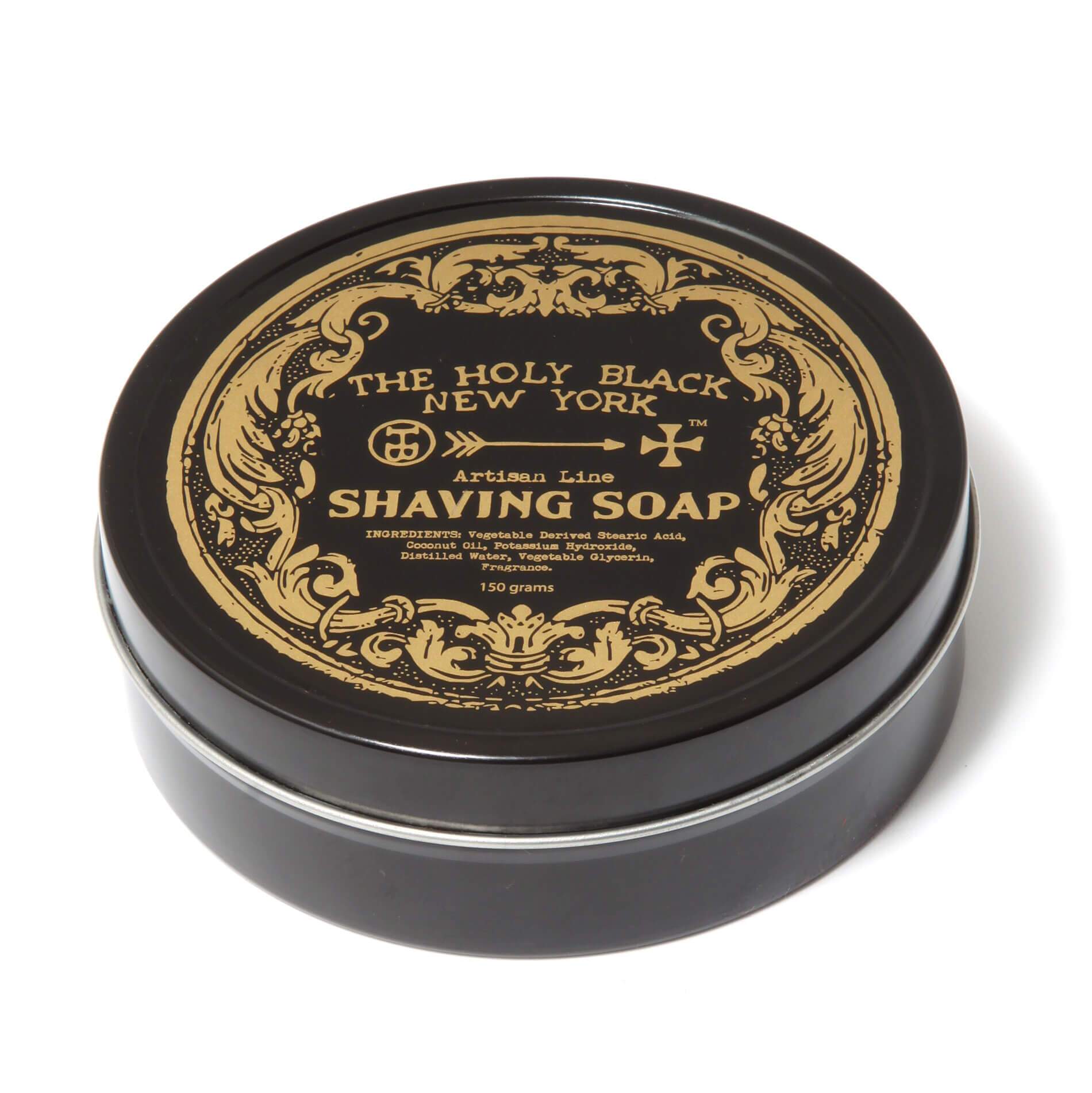 The Holy Black Shaving Soap