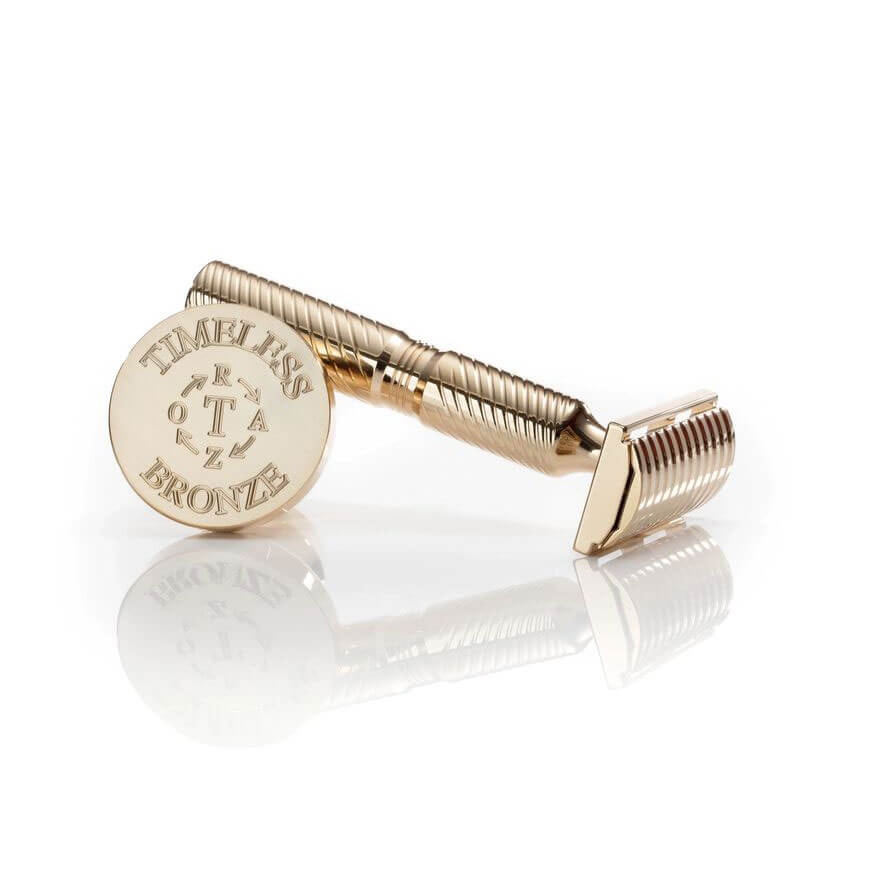 Timeless Bronze Safety Razor Set