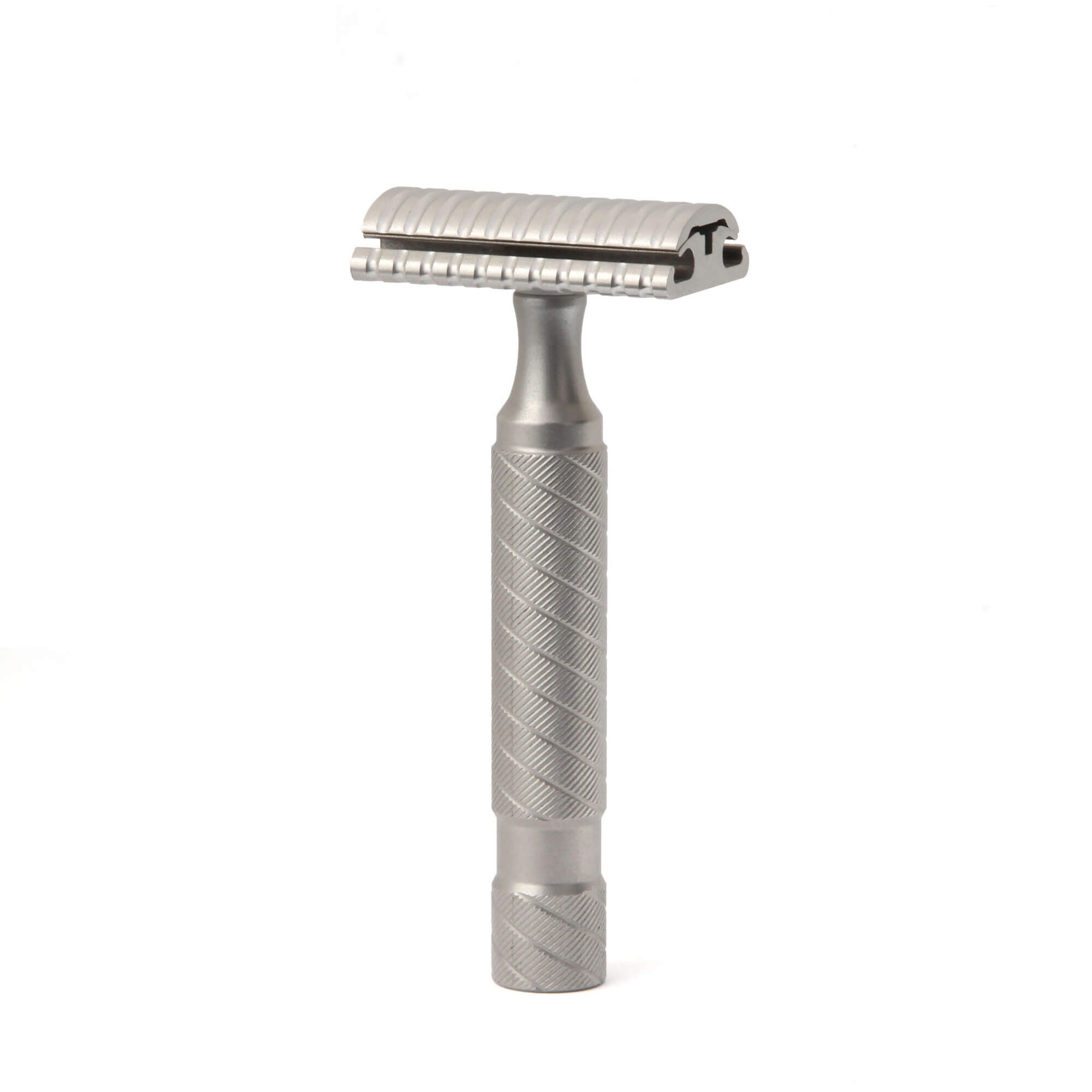 Timeless Stainless Steel Safety Razor Set (Matte)