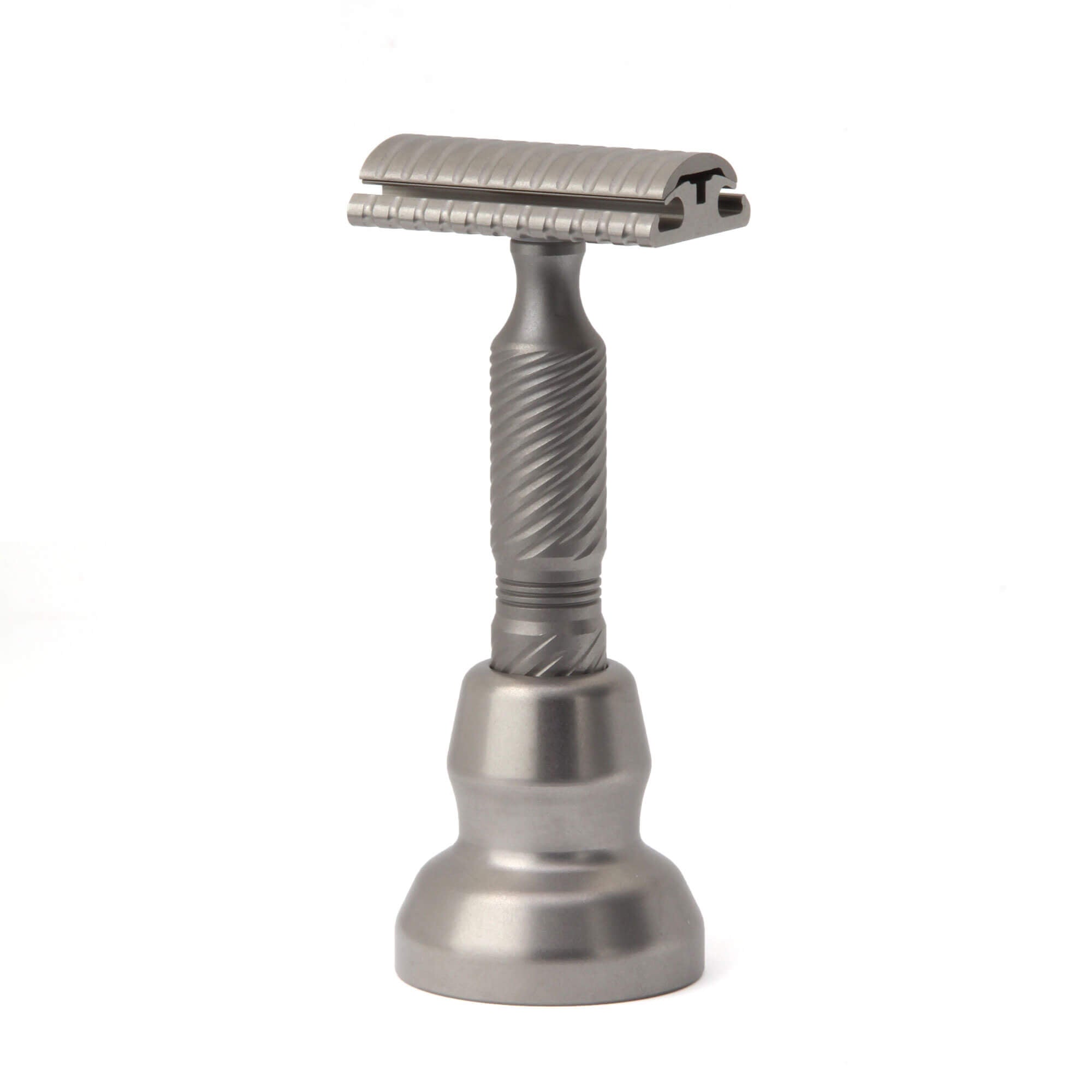 Timeless Titanium Safety Razor Set (Matte)