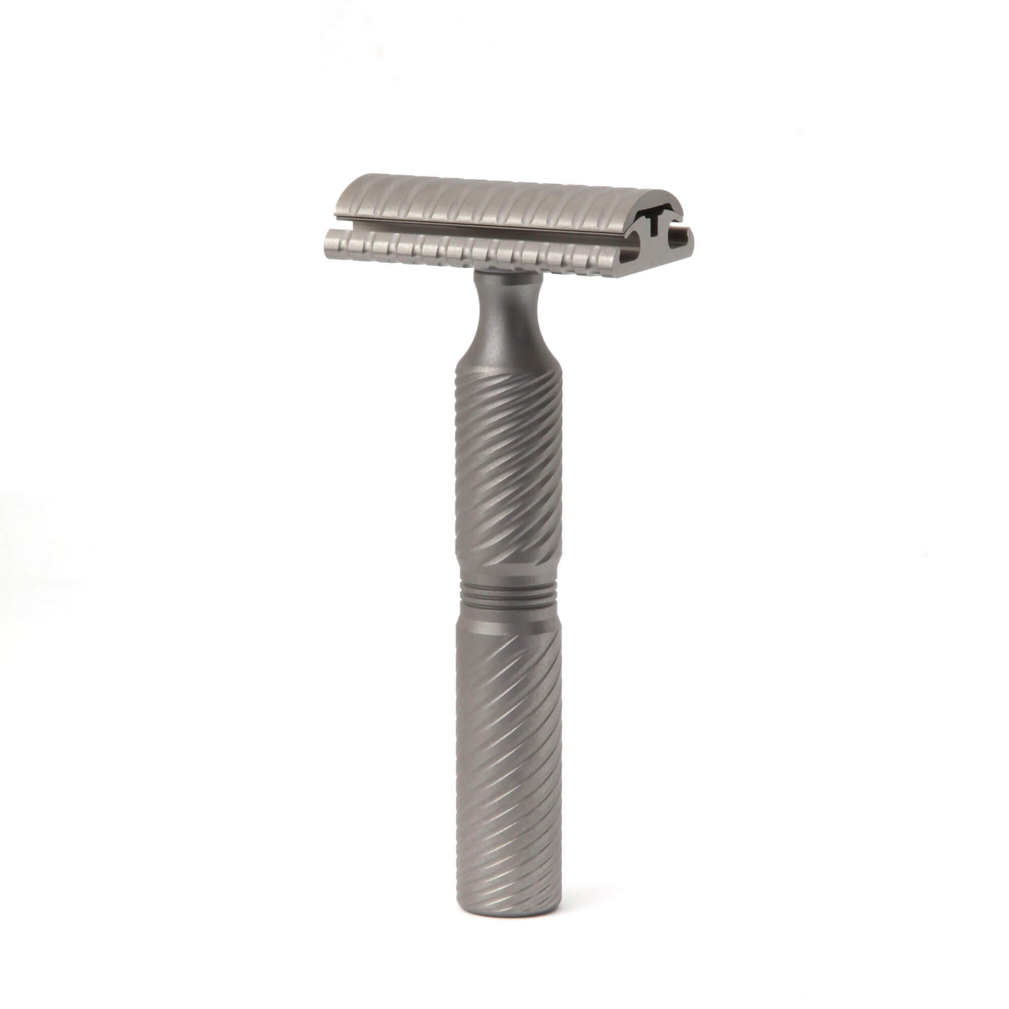 Timeless Titanium Safety Razor Set (Matte)