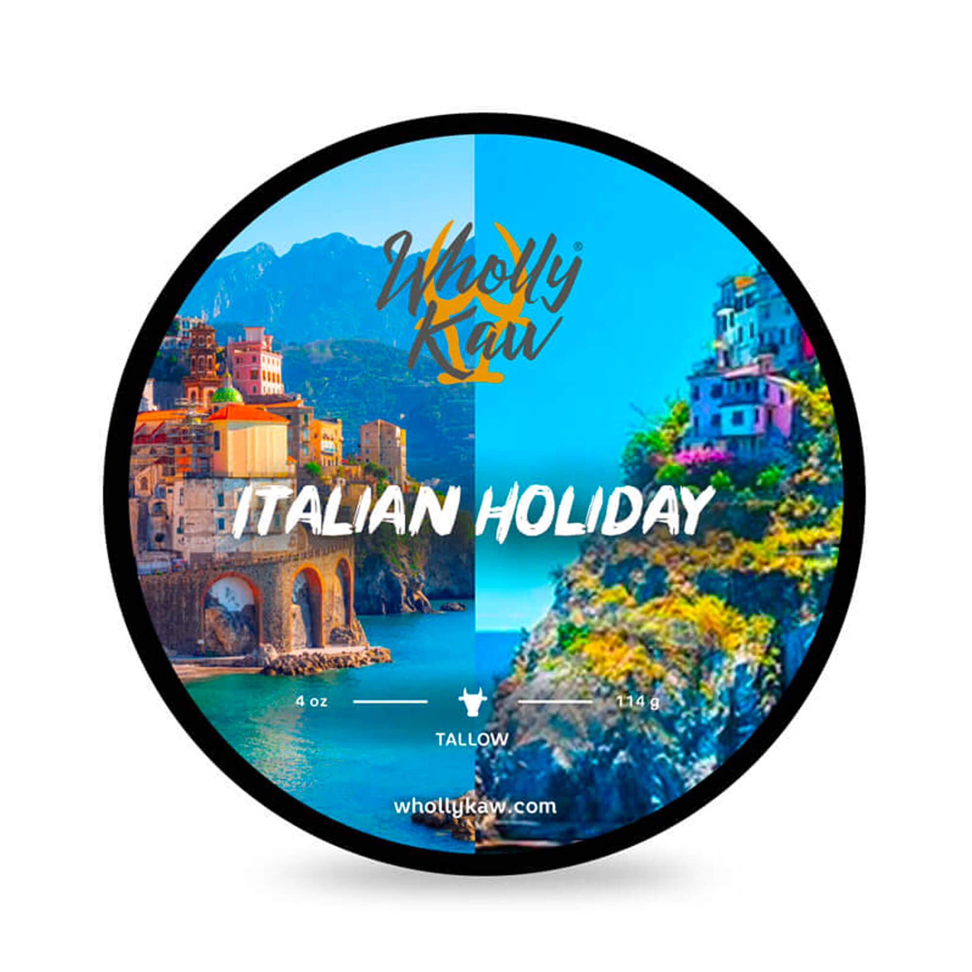 Wholly Kaw Italian Holiday Shaving Soap