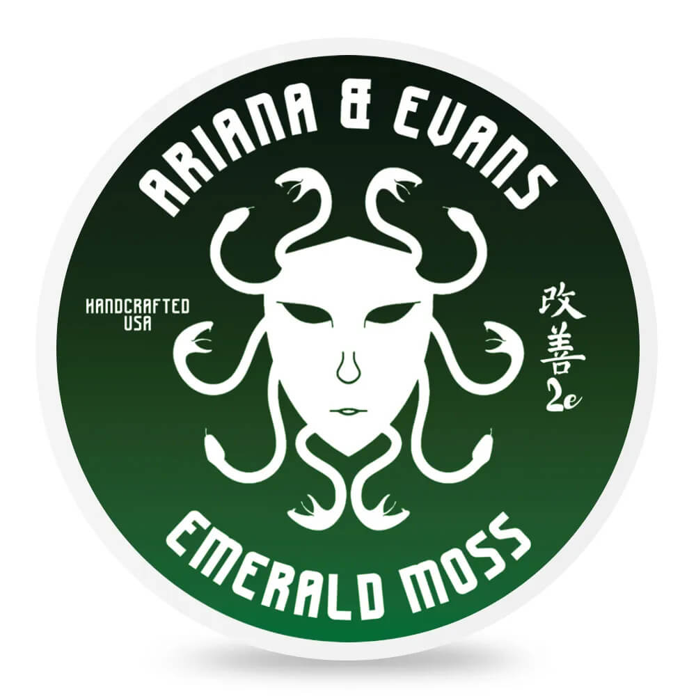 Ariana & Evans Emerald Moss Shaving Soap