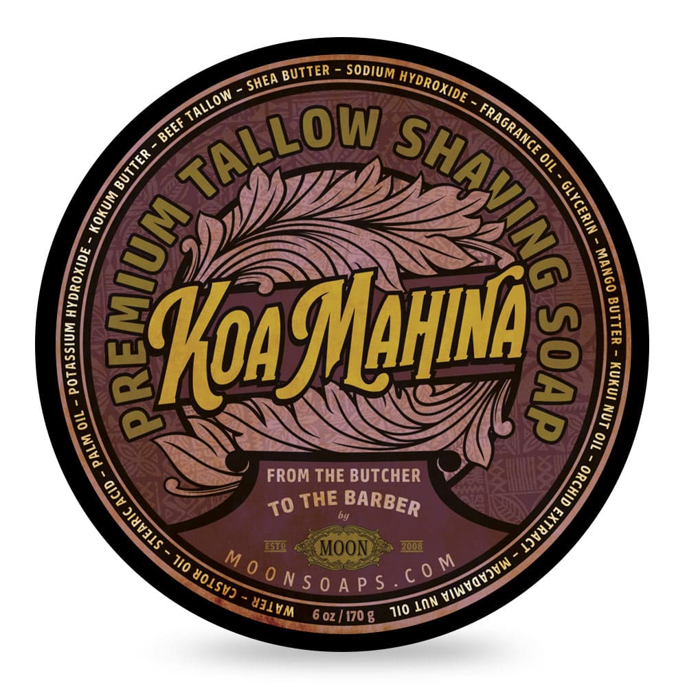 Moon Soaps Koa Mahina Shaving Soap