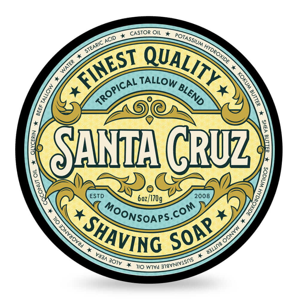 Moon Soaps Santa Cruz Shaving Soap