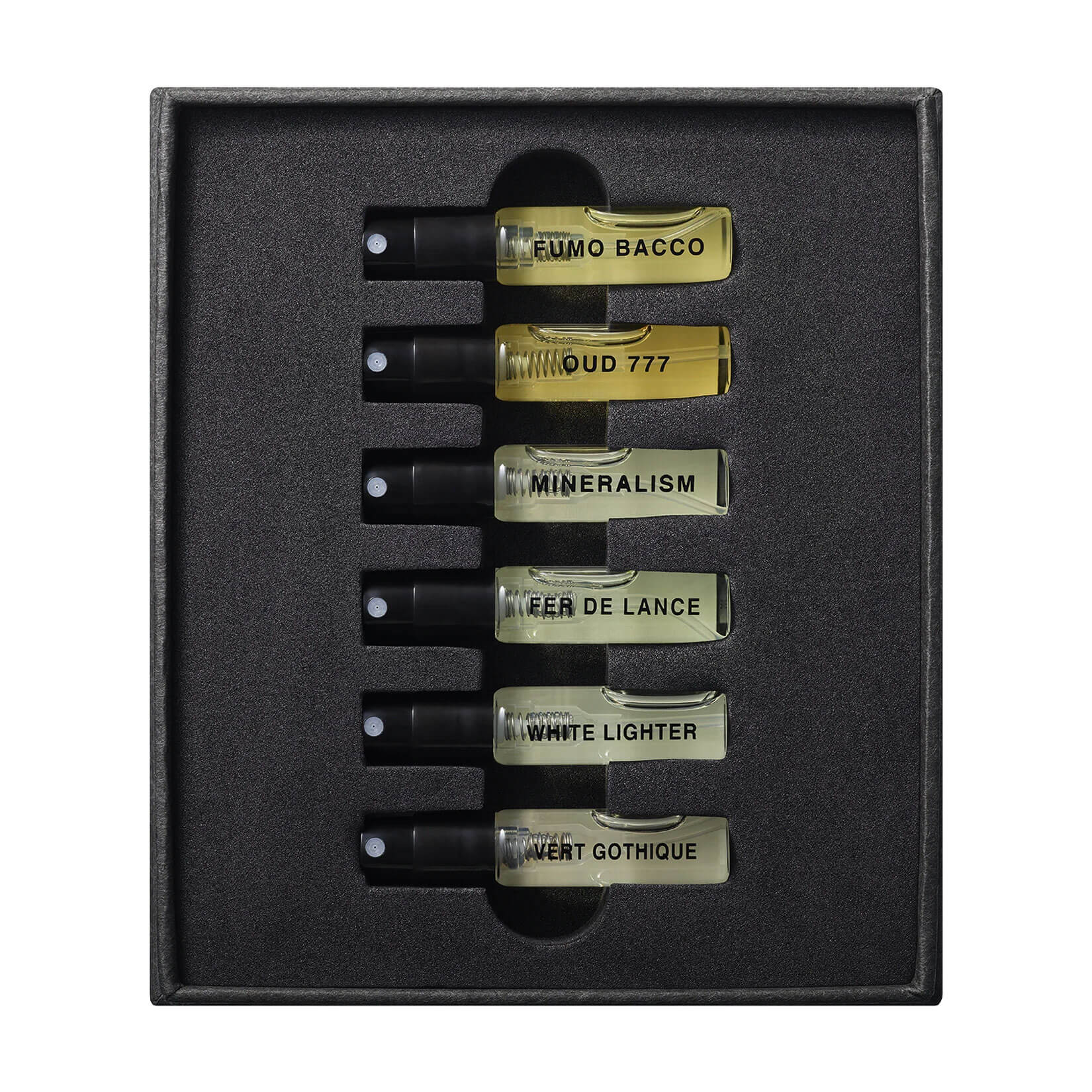 Morris Motley Fragrance Discovery Set Open