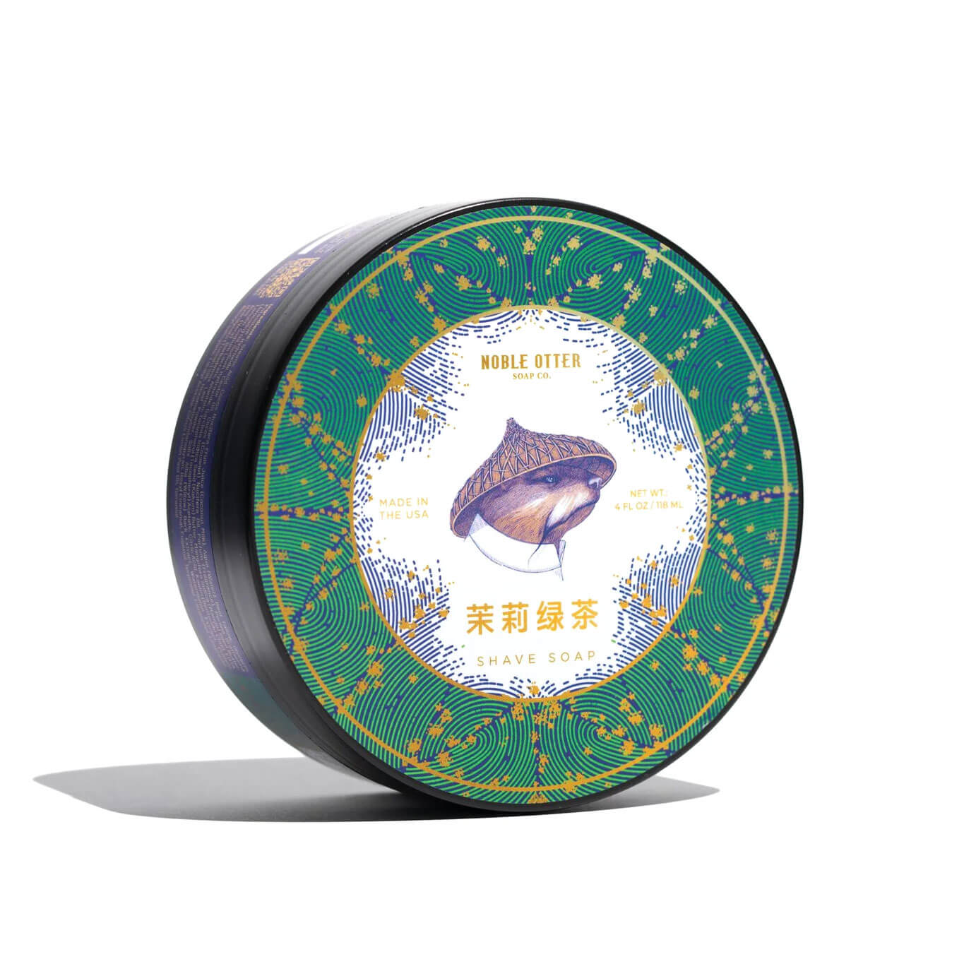 Noble Otter Jasmine Green Tea Shaving Soap