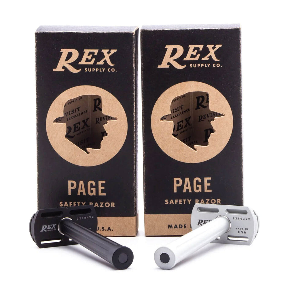 Rex Page Aluminium Safety Razor | Slickboys