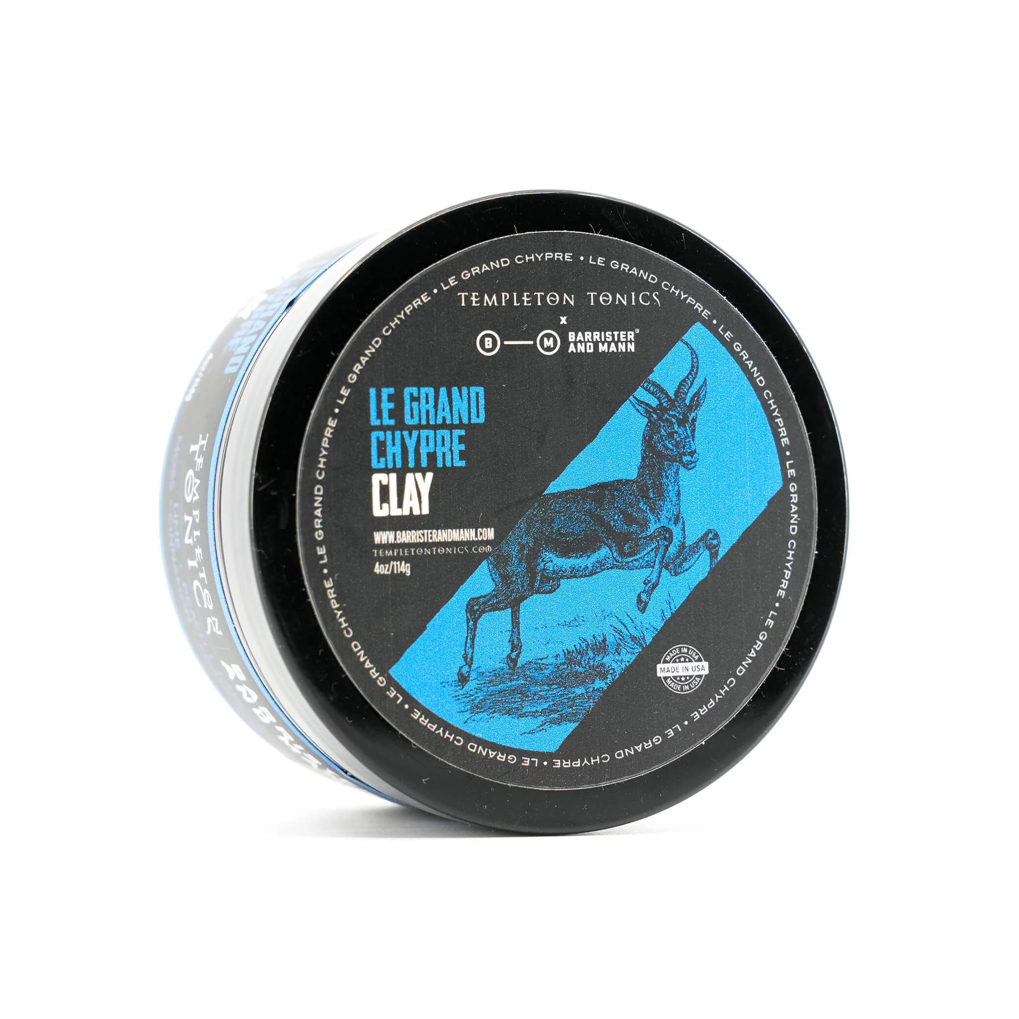 Templeton Tonics X Barrister and Mann Le Grand Chypre Clay (4oz)