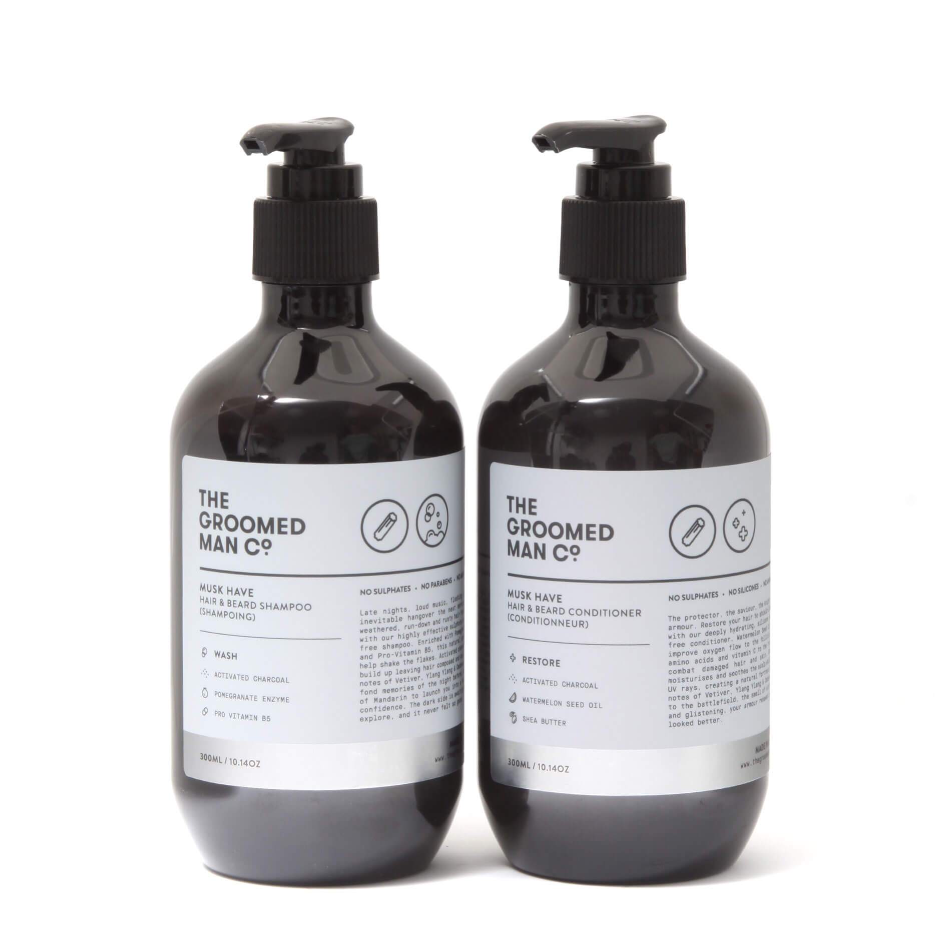 The Groomed Man Co Musk Have Shampoo & Conditioner Duo