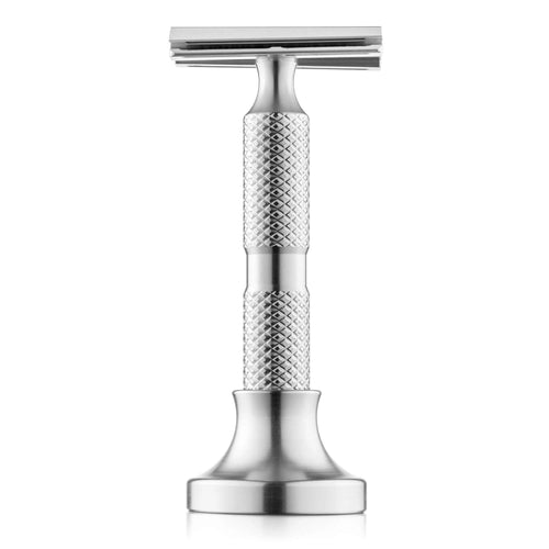 Timeless Aluminium Slant Razor Set | Slickboys