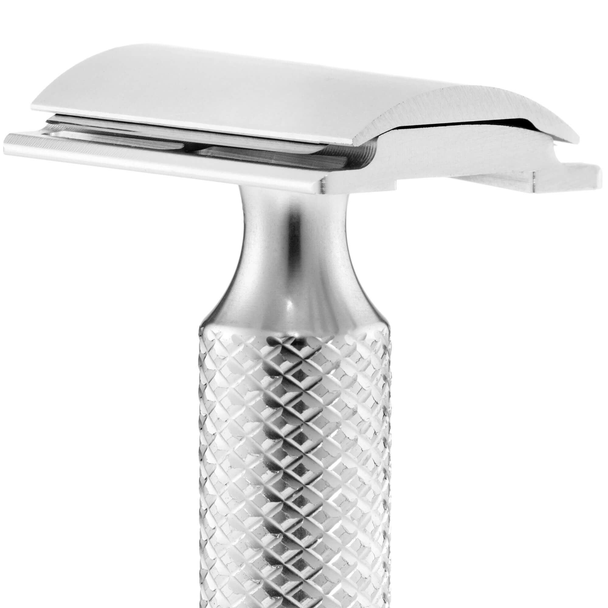 Timeless Aluminium Slant Razor Set