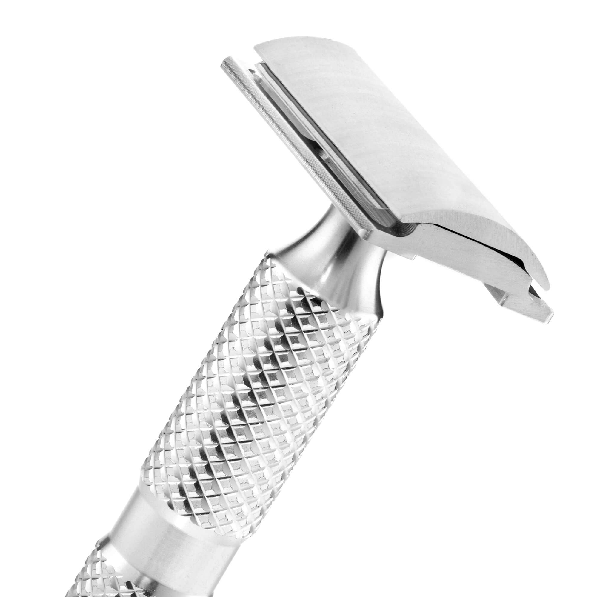 Timeless Aluminium Slant Razor Set