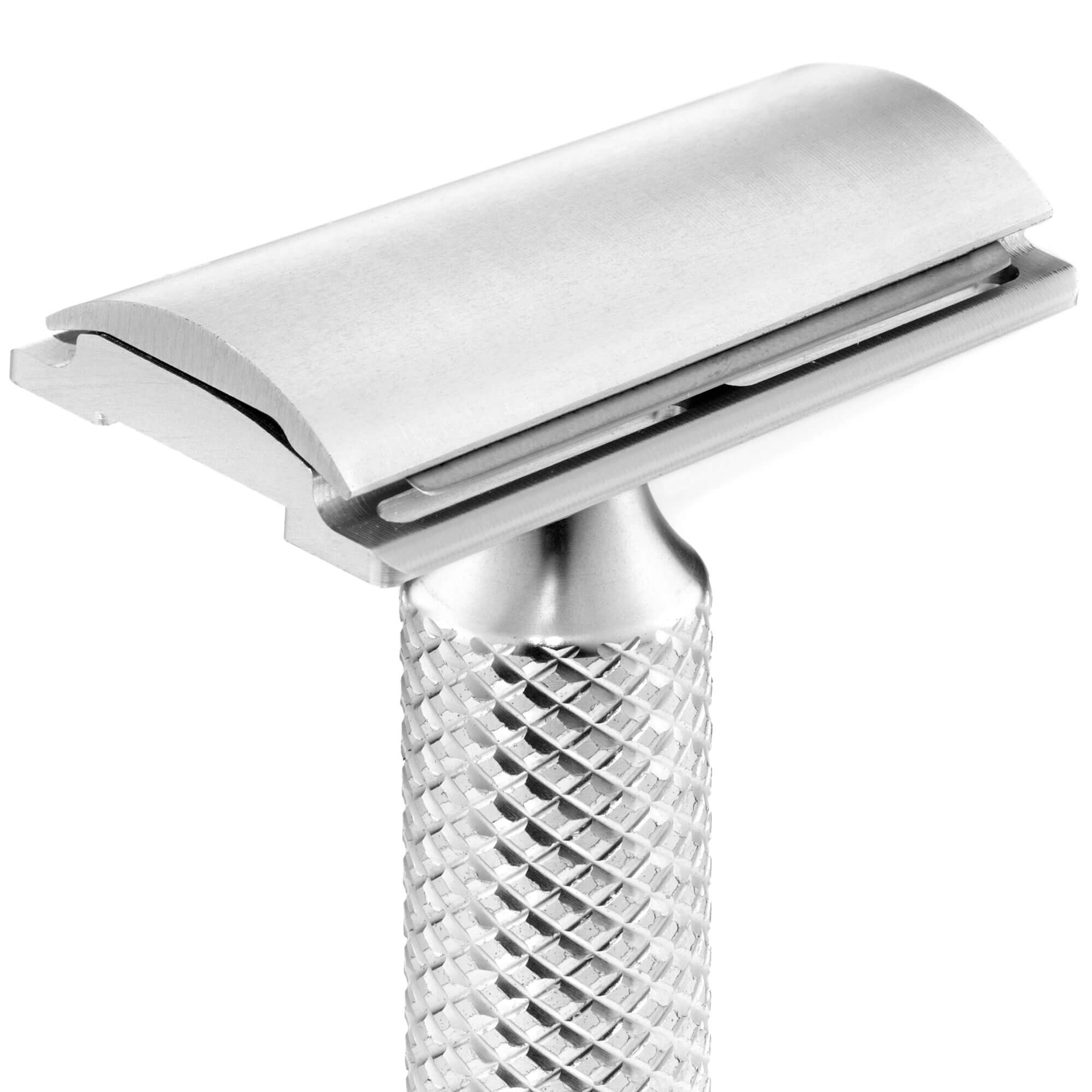 Timeless Aluminium Slant Razor Set