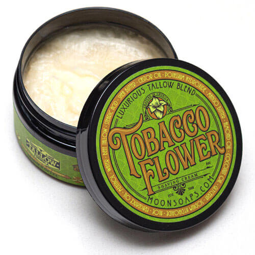 Moon Soaps Tobacco Flower Shaving Soap