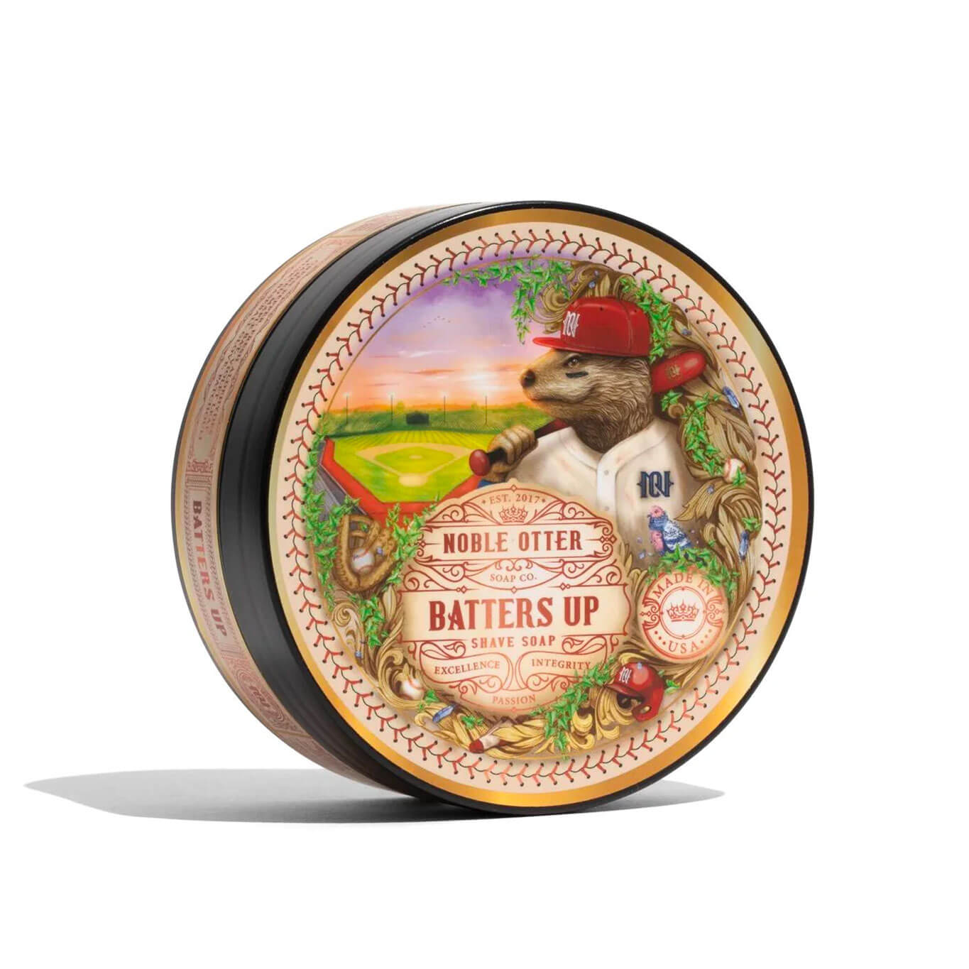 Noble Otter Batters Up Shaving Soap