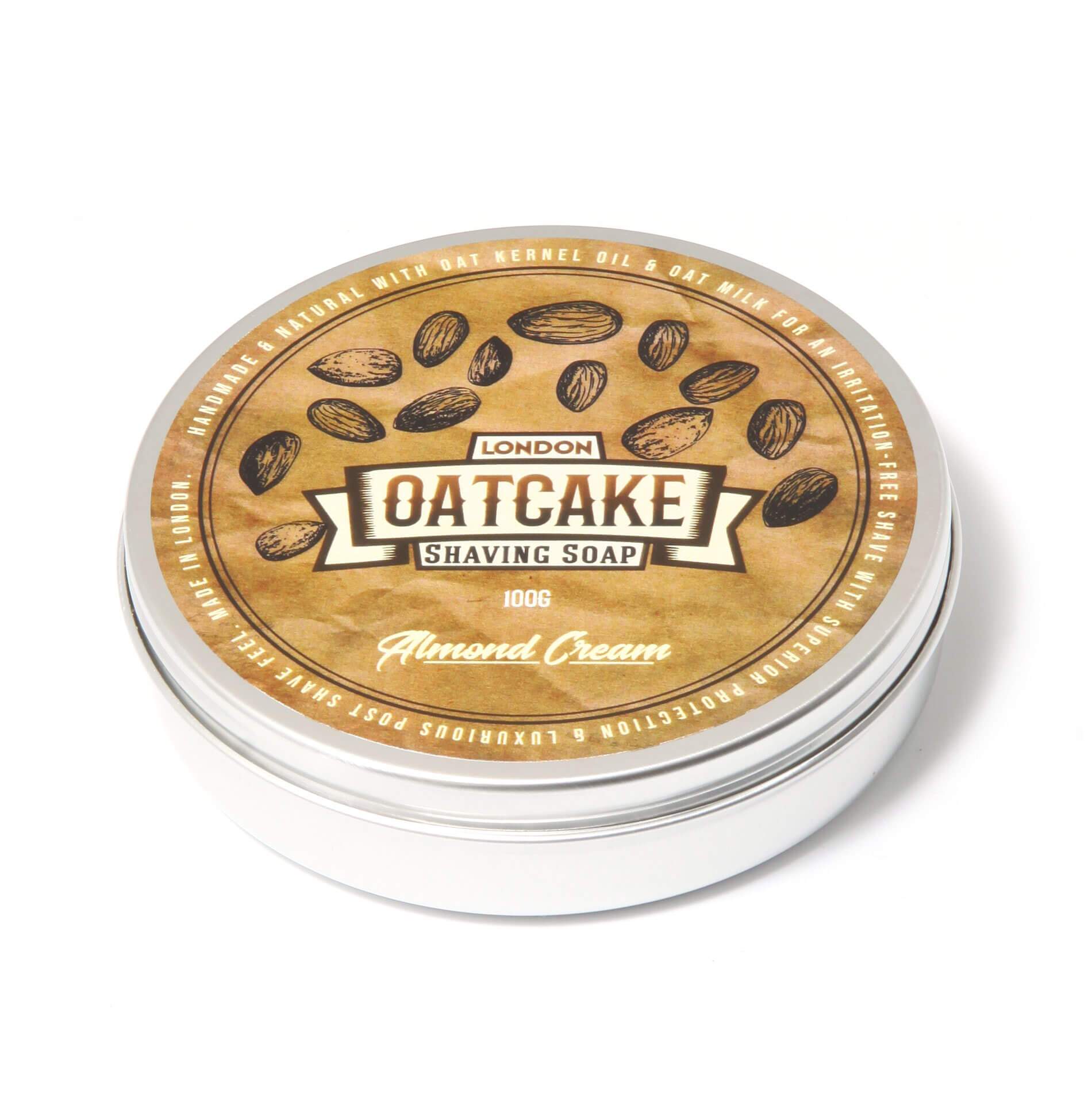 Oatcake Almond Cream Shaving Soap