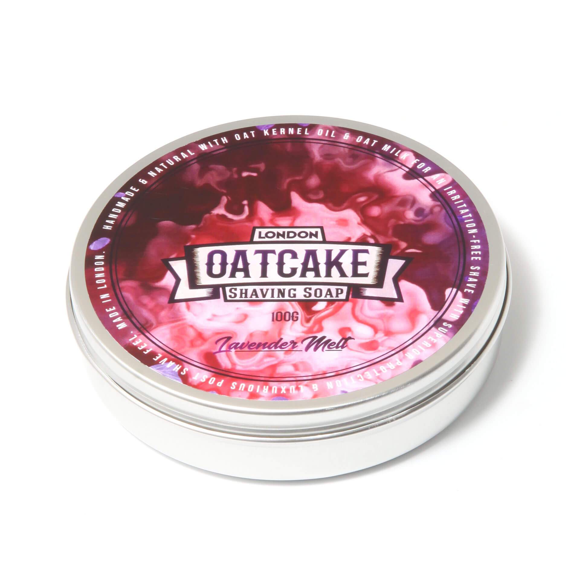 Oatcake Lavender Melt Shaving Soap