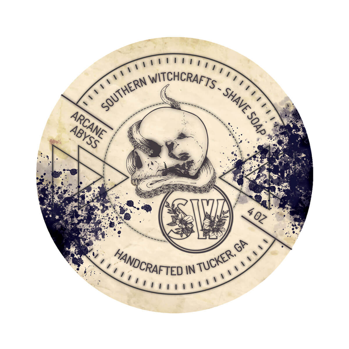 Southern Witchcrafts Arcane Abyss Shaving Soap 